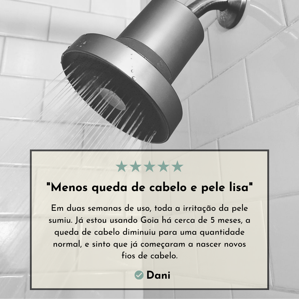 O CHUVEIRO FILTRADO
